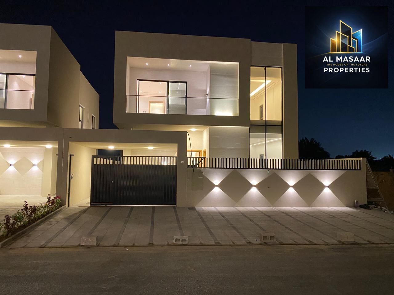 Modern villa in Al Zahiyah, Ajman. Excellent location directly next to services and near Sheikh Mohammed Bin Zayed Road. Freehold ownership for all na