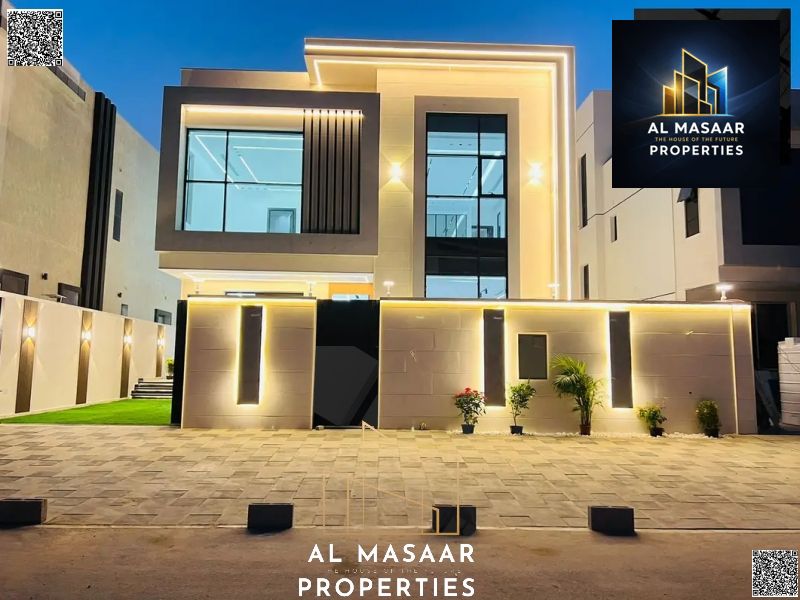 An opportunity to own a villa with modern designs and contemporary finishes in the Al Zahia area, in a strategic location close to Sheikh Mohammed Bin