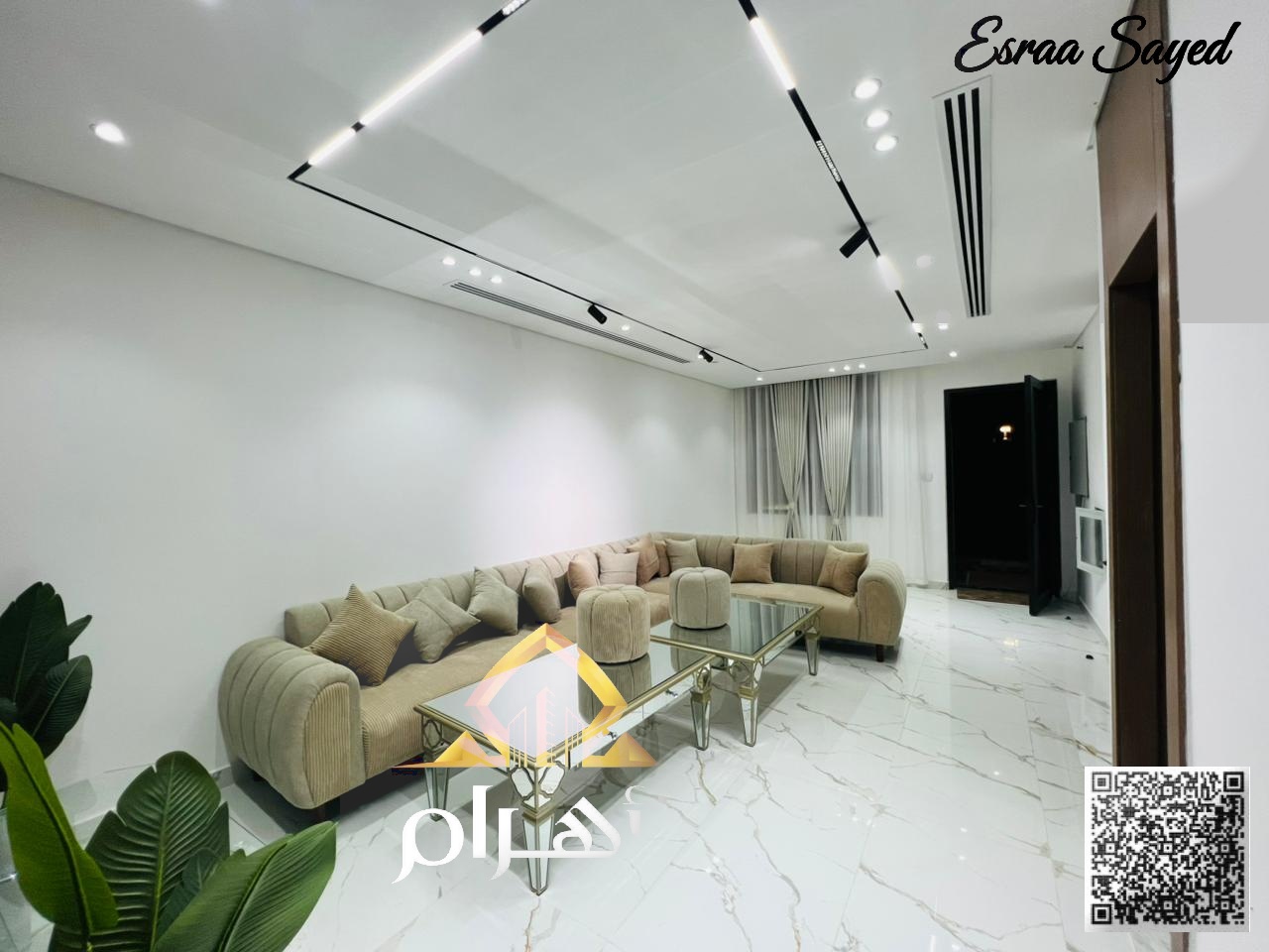Receive and live directly. Own a furnished ground and first floor villa, including registration and ownership fees, ready for occupancy. For sale, fre