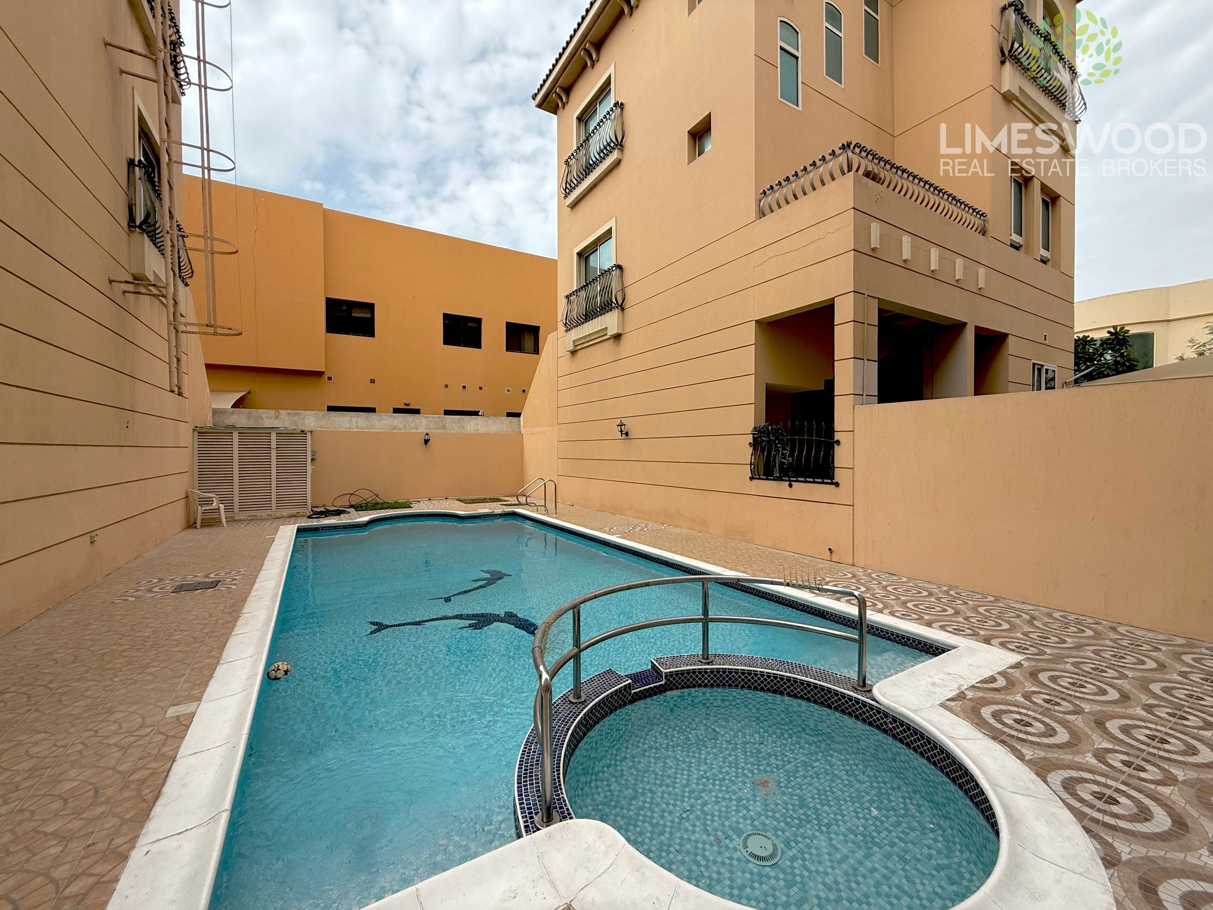 Corner Semi-Detached 3BR Villa with Maid’s Room