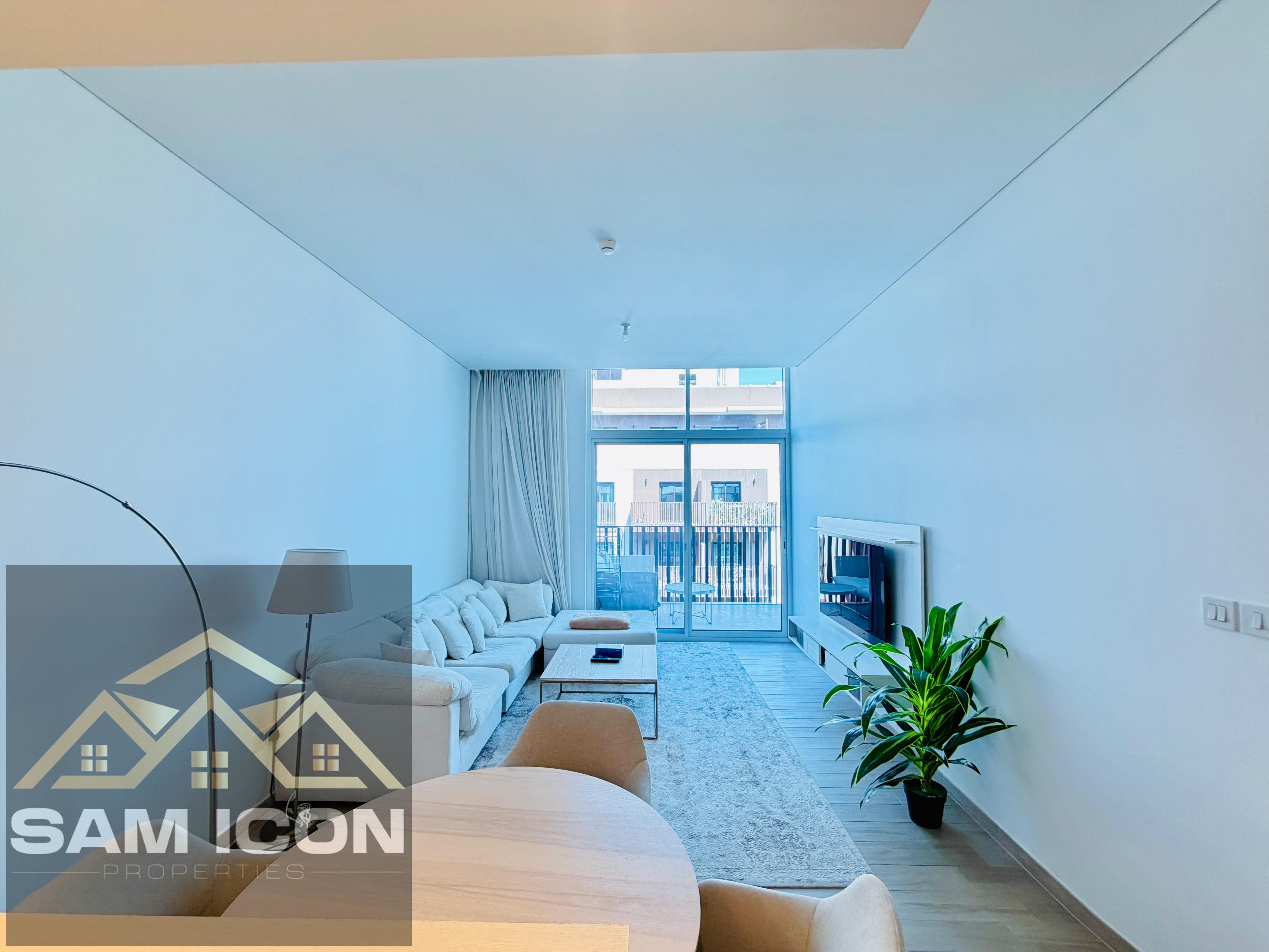 Furnished 1BR Apartment | Multiple cheques | Balcony & City View