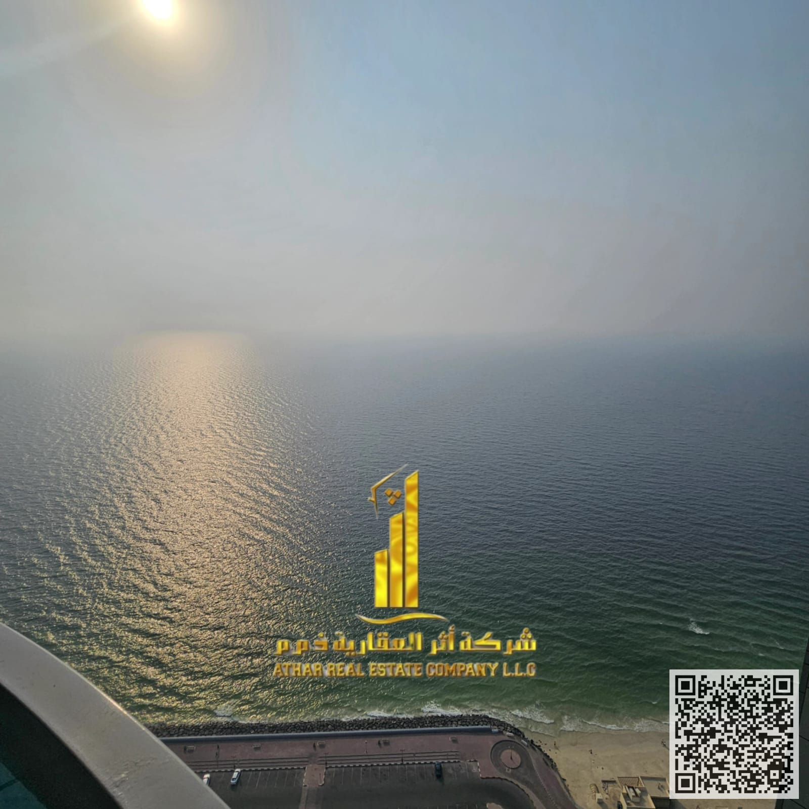 With a breathtaking sea view, the most luxurious and elegant two-bedroom apartment, fully furnished with brand new, high-end furniture, includes a gym
