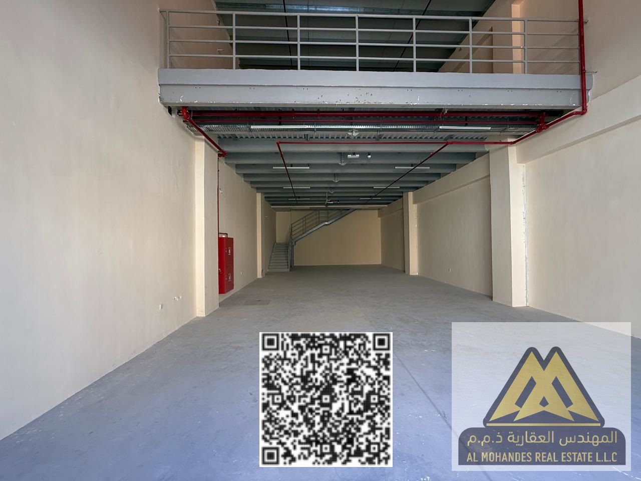 Commercial Mezzanine Warehouse for Rent – Al Jurf Industrial Area