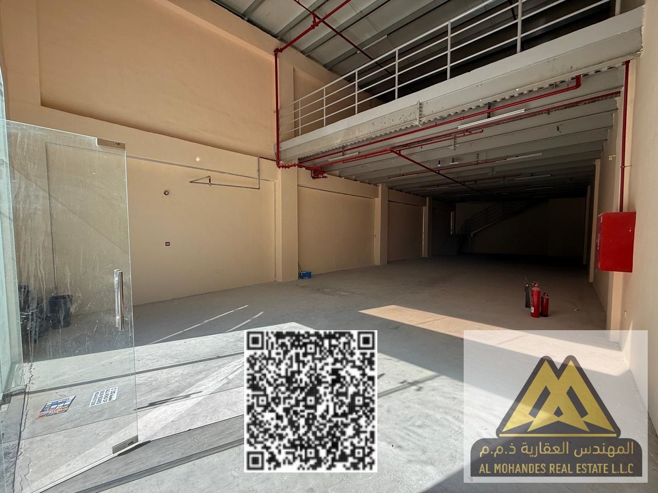 Commercial Mezzanine Warehouse for Rent – Al Jurf Industrial Area