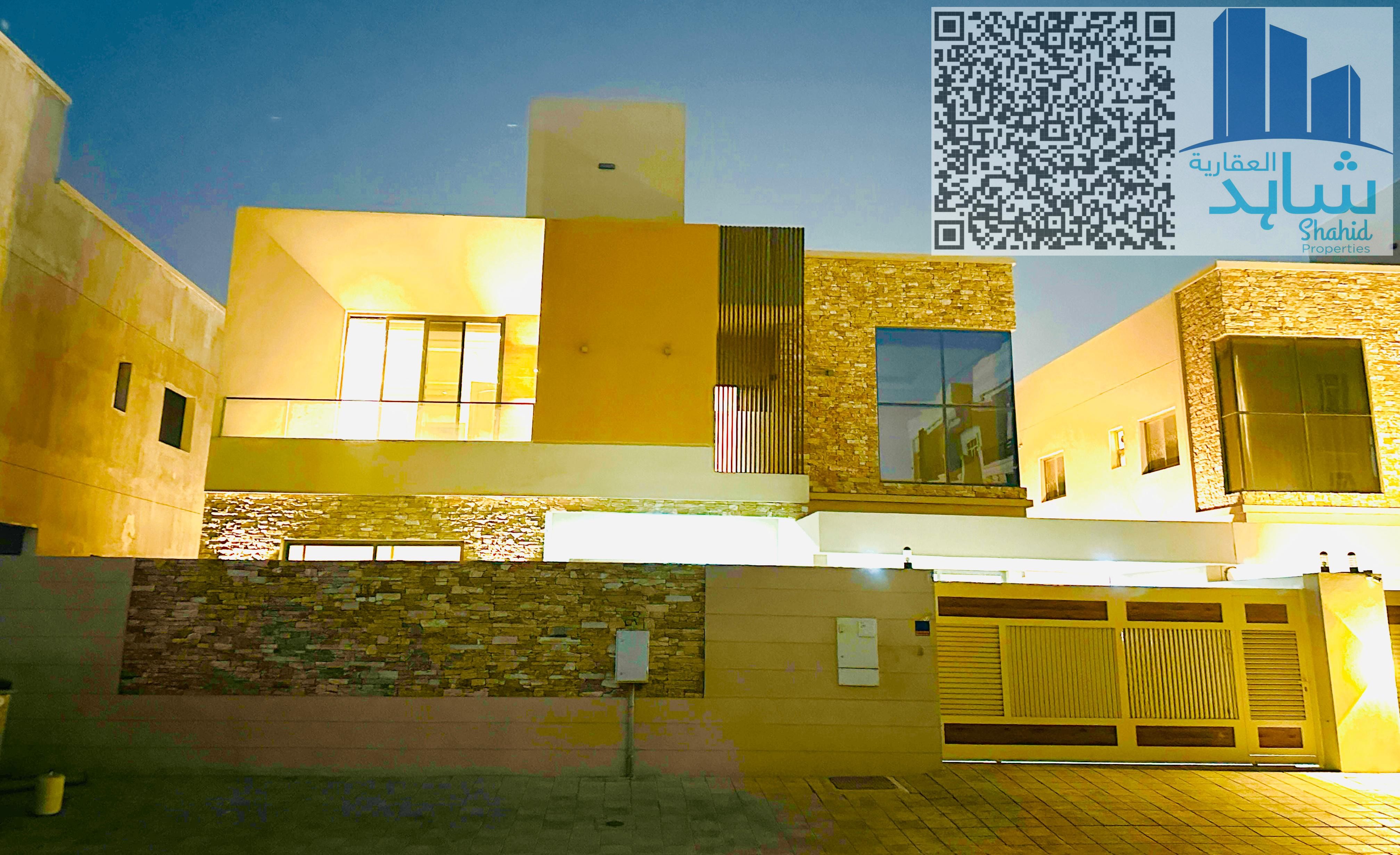 Luxury 5 Master Bedroom Villa for Rent in Al Tallah 1 Ajman | Spacious Majlis | Maid Room | 130K