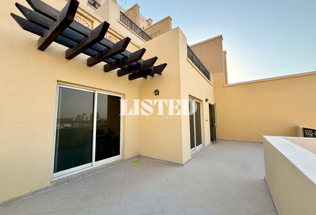 Sea and Casino View | Huge Terrace | Unfurnished
