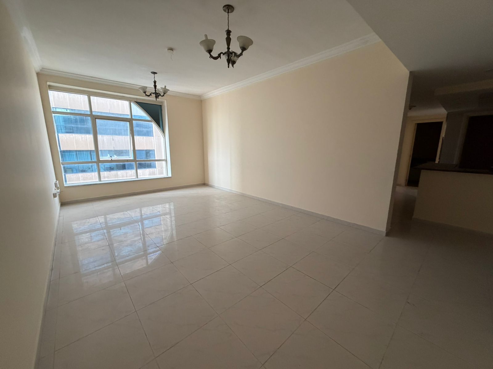 2-bedroom apartment with a living room, large storage room, and an open (American-style) kitchen. Featuring very spacious areas, beautiful finishes,