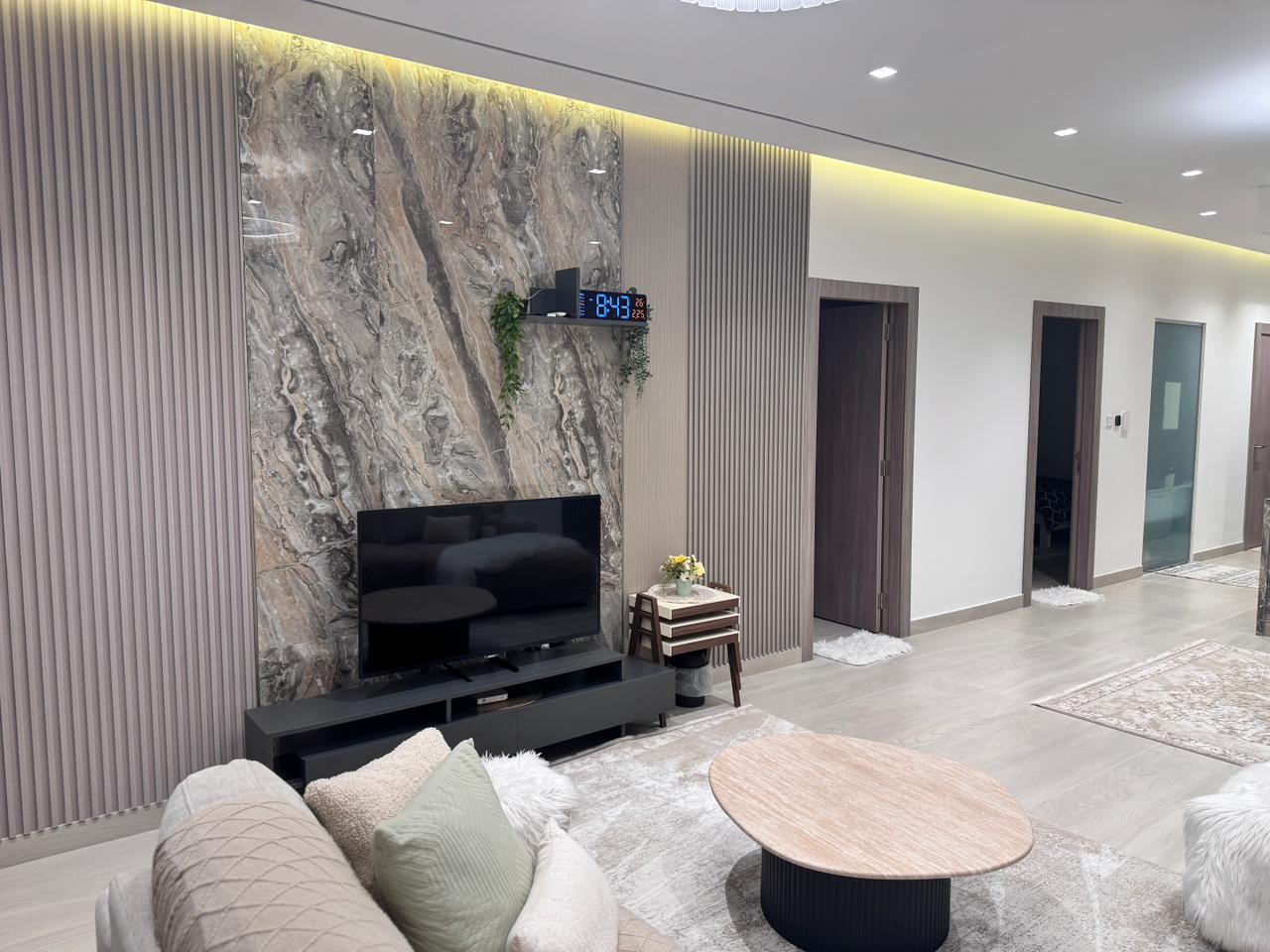Brand new 2BR Apartment | Open-Plan Layout | Community view