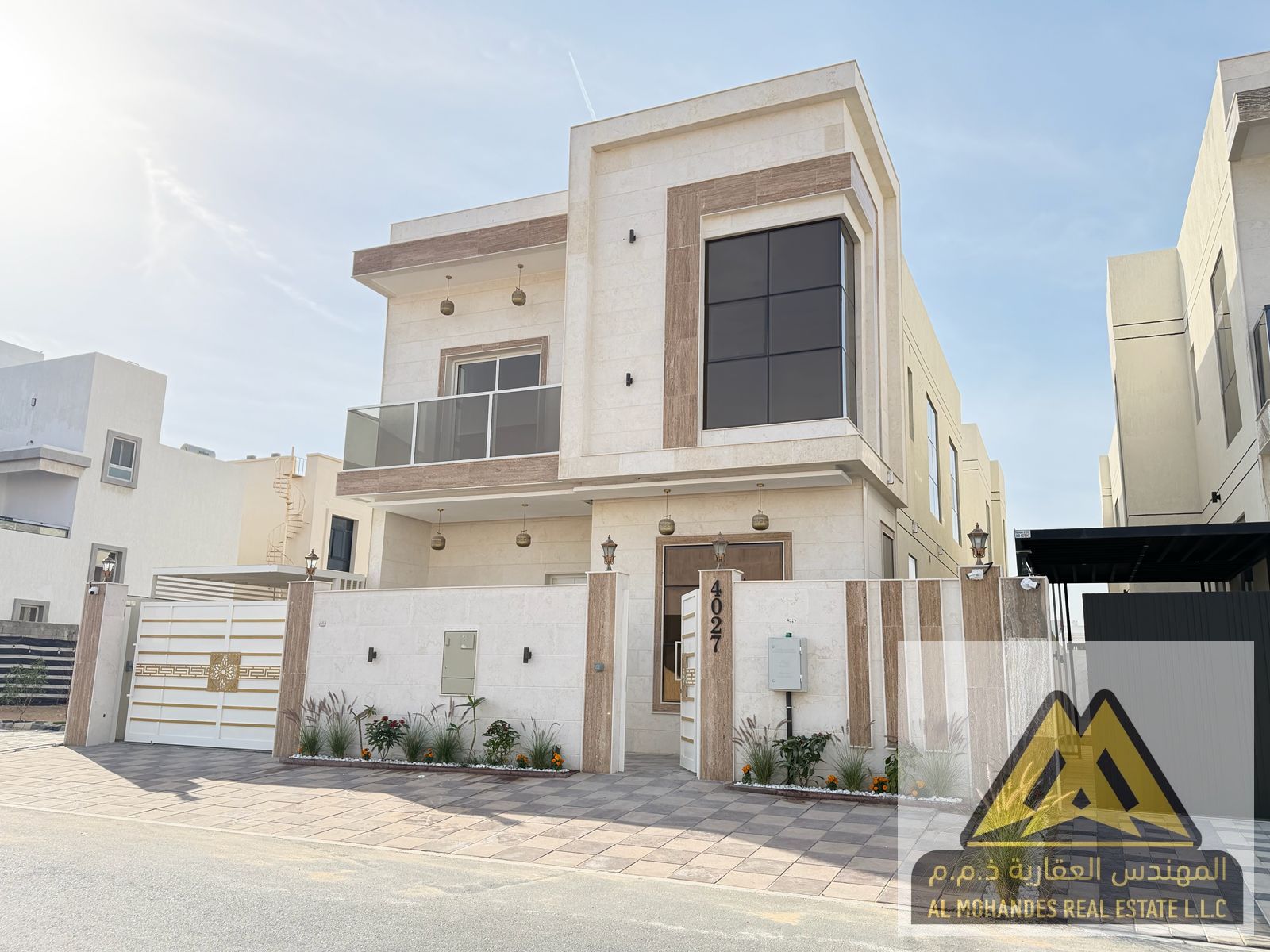Villa for Sale in Al Zahya, Ajman | 5 Master Bedrooms, Majlis, Living Hall and Maid’s Room | Including Water and Electricity | AED 1,640,000 Negotiabl