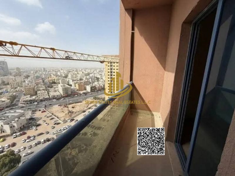 Guaranteed investment with a fixed return – a prime studio apartment for sale in Al Nuaimiya Towers C, in the heart of Al Nuaimiya.