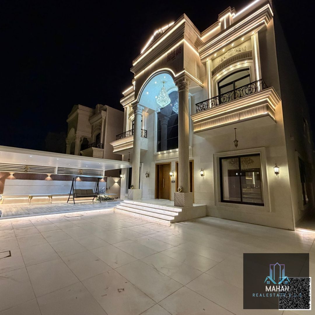 5 Bedroom Classic Luxury Villa Al Yasmeen Ajman Land Area 4700 sqft Built-up 4300Sqft Selling Price 2900000 Including Electricity & Water
