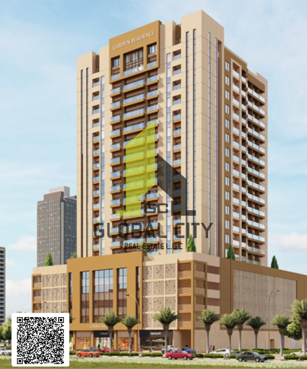 Studio for Yearly Rent – AED 28,000 in Ajman Garden Residence | Prime Location & Modern Living