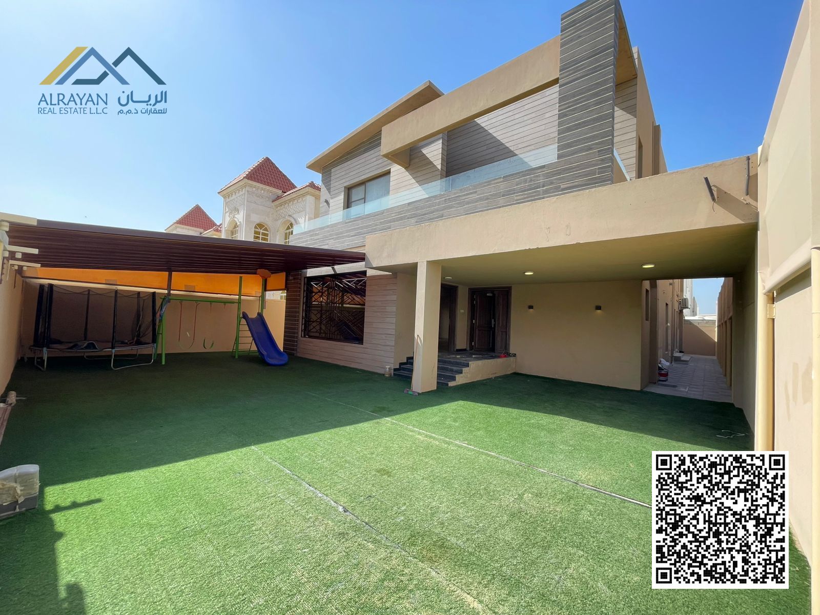 A fantastic opportunity to rent a villa in the heart of Ajman, close to all amenities such as schools, universities, and hospitals. – Al Rawda 1