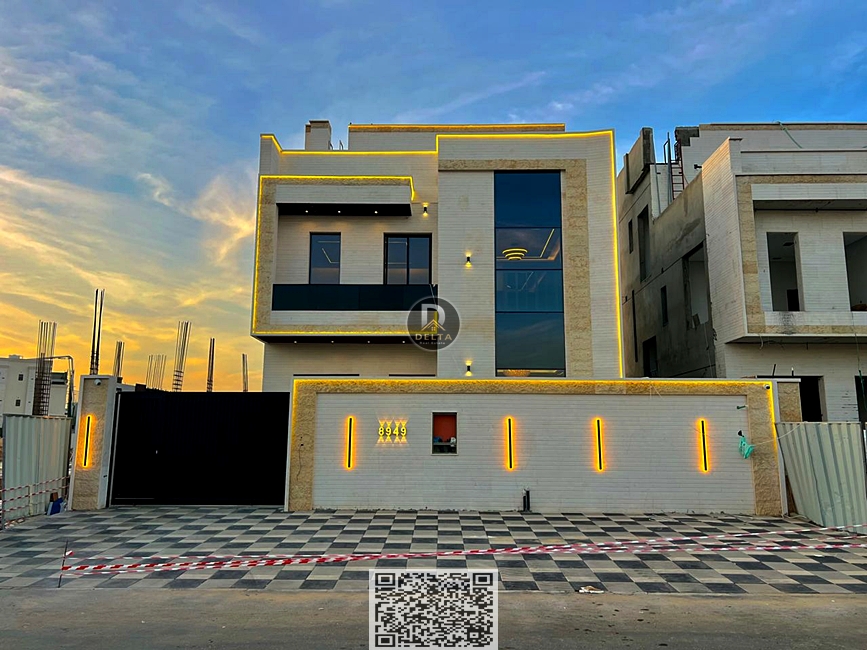 Villa for sale in Al Zahia neighborhood, price includes registration fees and freehold ownership for all nationalities. Ready to move in. The villa fe
