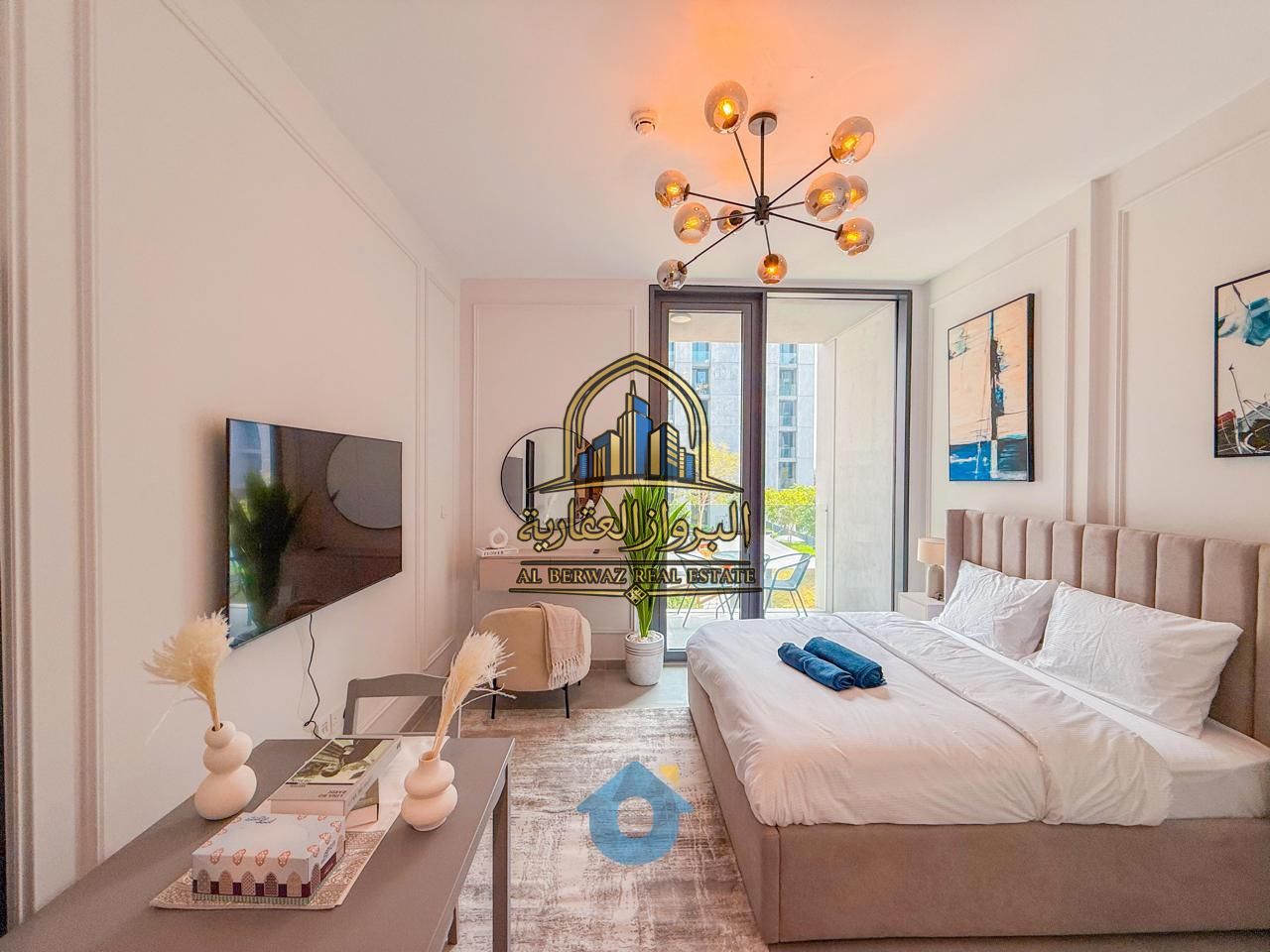 Modern Studio For Sales | With Balcony Open View | Smart Home System Elegant