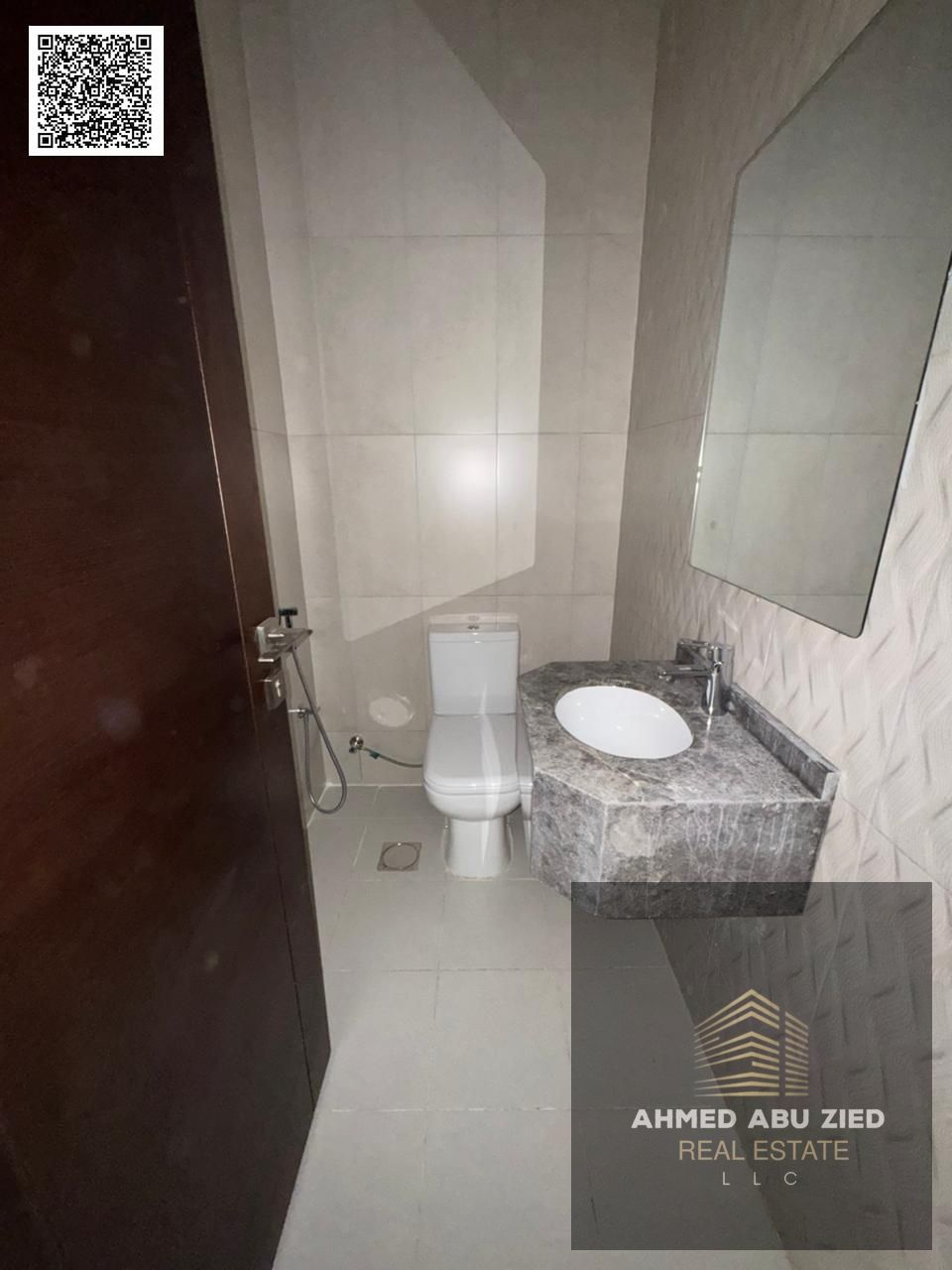 First tenant, master bedroom and living room in Al Jurf 3 near Mohammed Bin Zayed Road | Central air conditioning + balcony | One month free | AED 34,