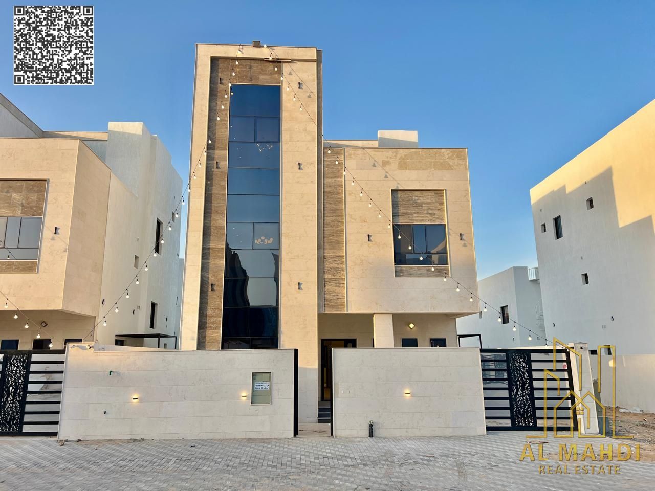 Villa with all registration and ownership fees included, on the main street, ready to move in, in one of Ajman's most prestigious areas. Freehold owne