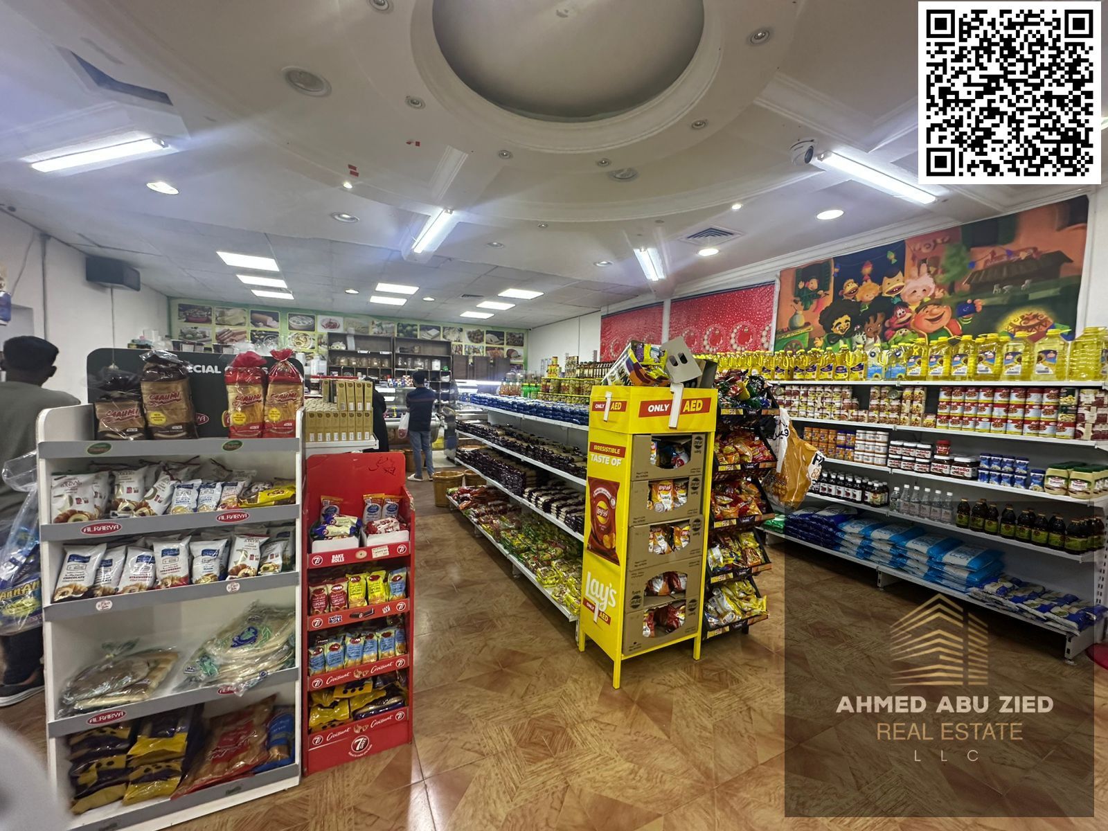 Hypermarket for sale | Excellent investment opportunity in a prime location within Al Rashidiya 1 | Fully operational 24-hour hypermarket | Spacious a