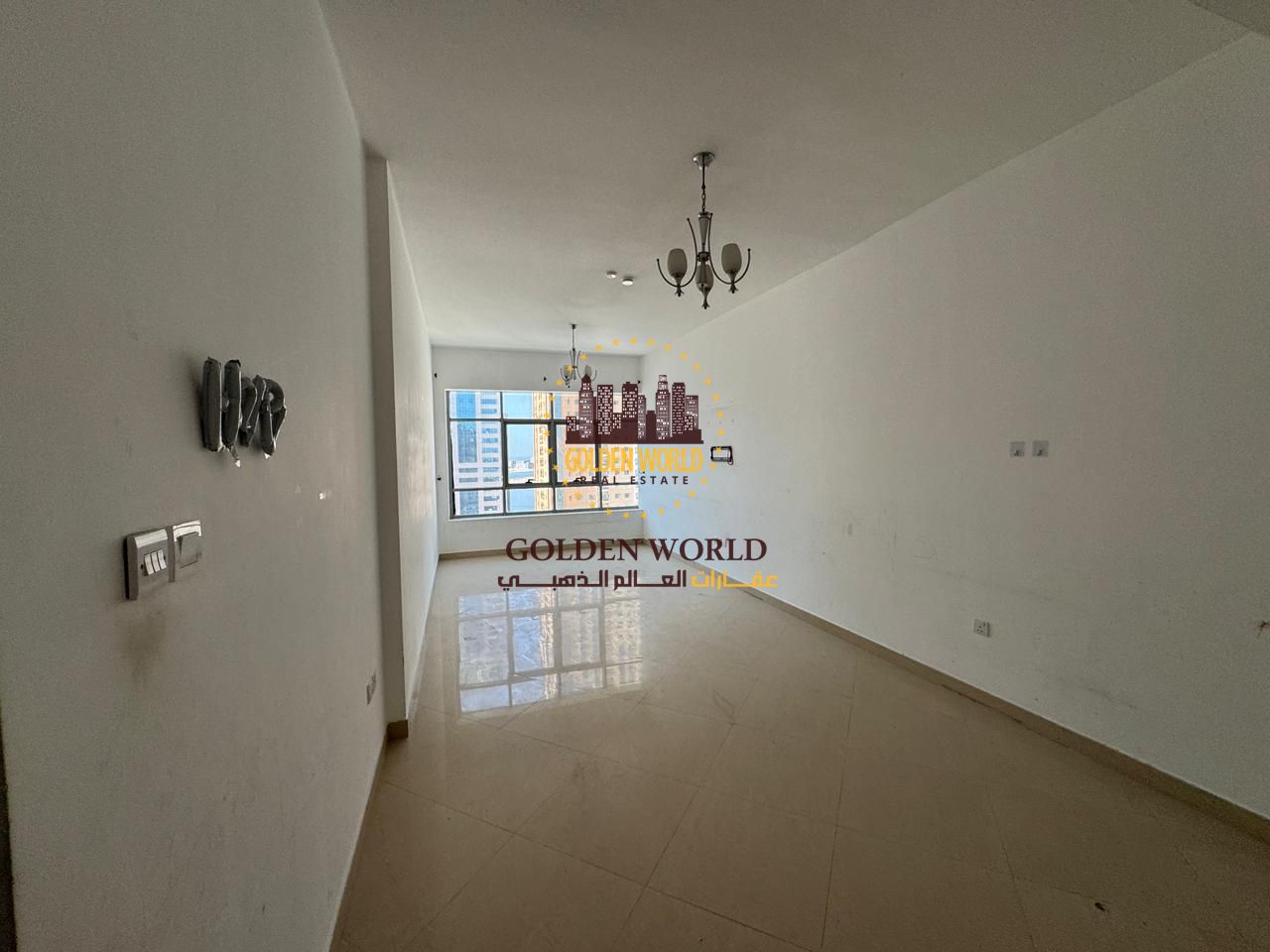 2BR apartment in Al Khan with large spaces, full sea view from all rooms, master bedroom, 3 bathrooms. Rent AED 50,000.
