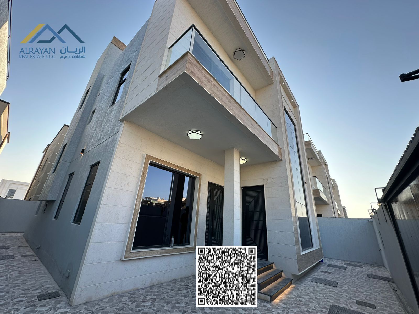 A unique opportunity to rent a brand new villa in Ajman, close to all amenities such as schools, universities, and hospitals. – Al Yasmeen Area
