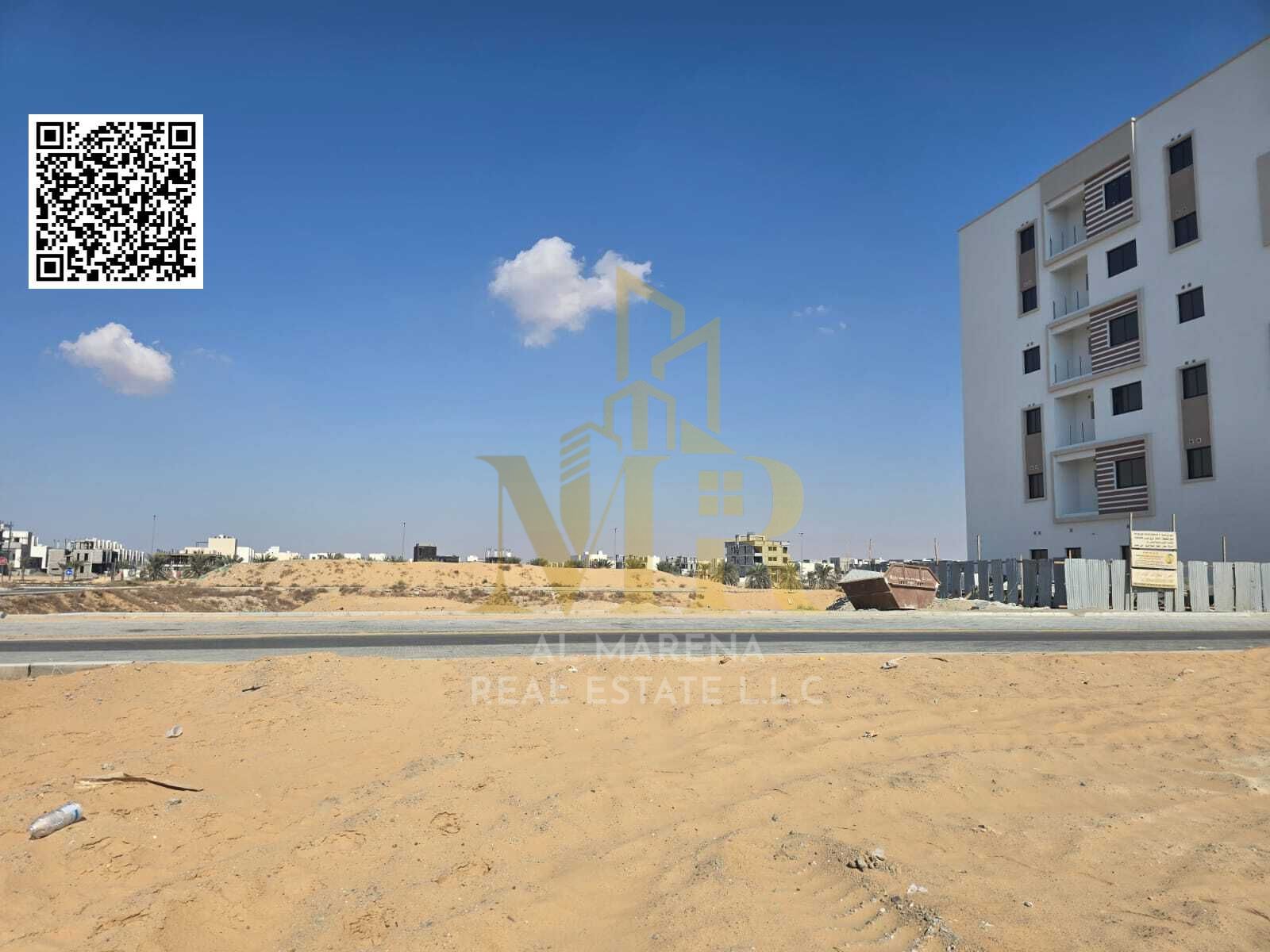 Residential Commercial Land for Sale in Al Rawda – G+2 Permit – Directly on Al Tallah Street – 8,500 Sq. Ft
