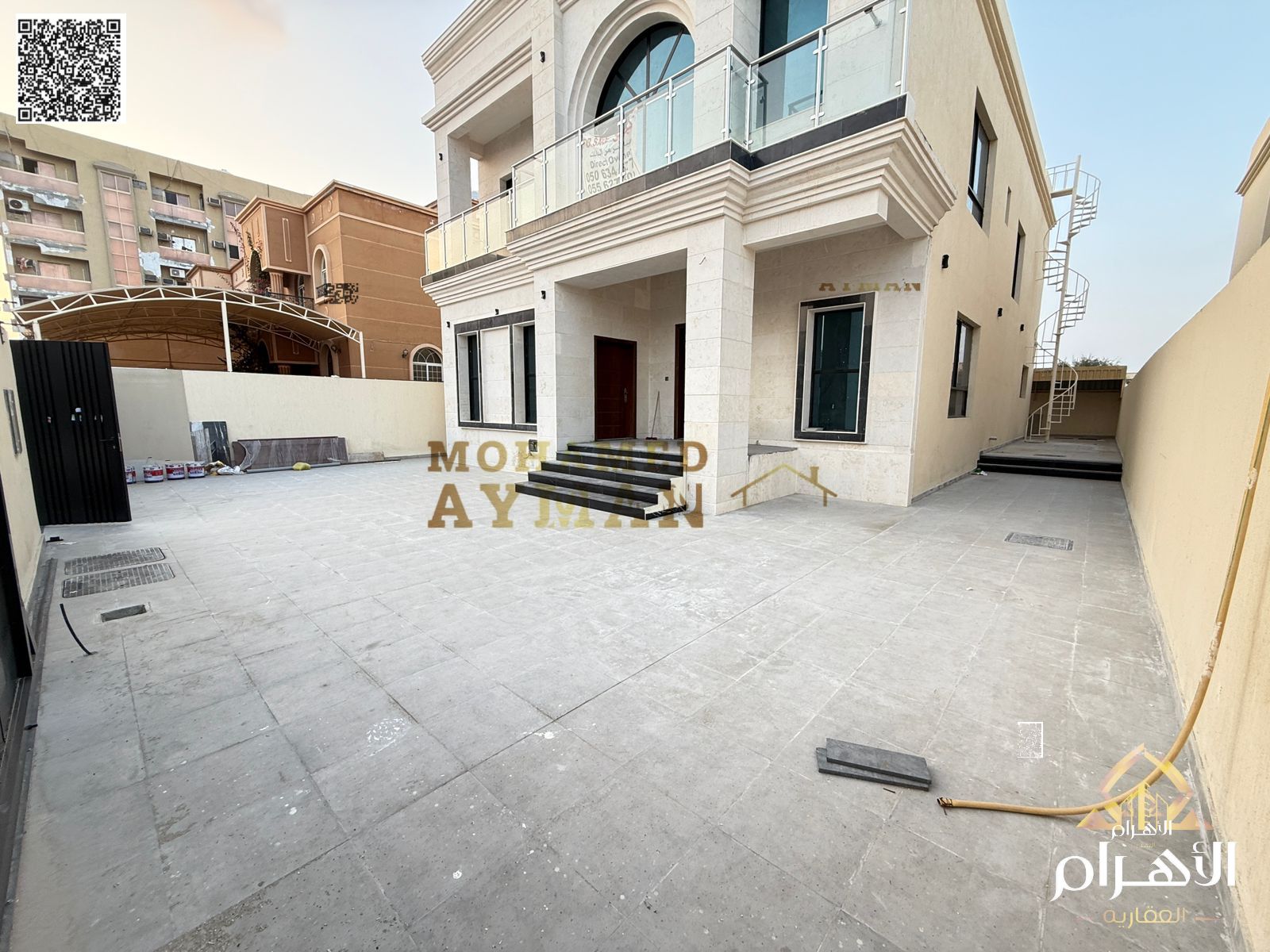 Villa for Sale in Al Rawda 3 | Corner Plot (Street & Lane) | Land 5500 sqft | 5 Master Bedrooms