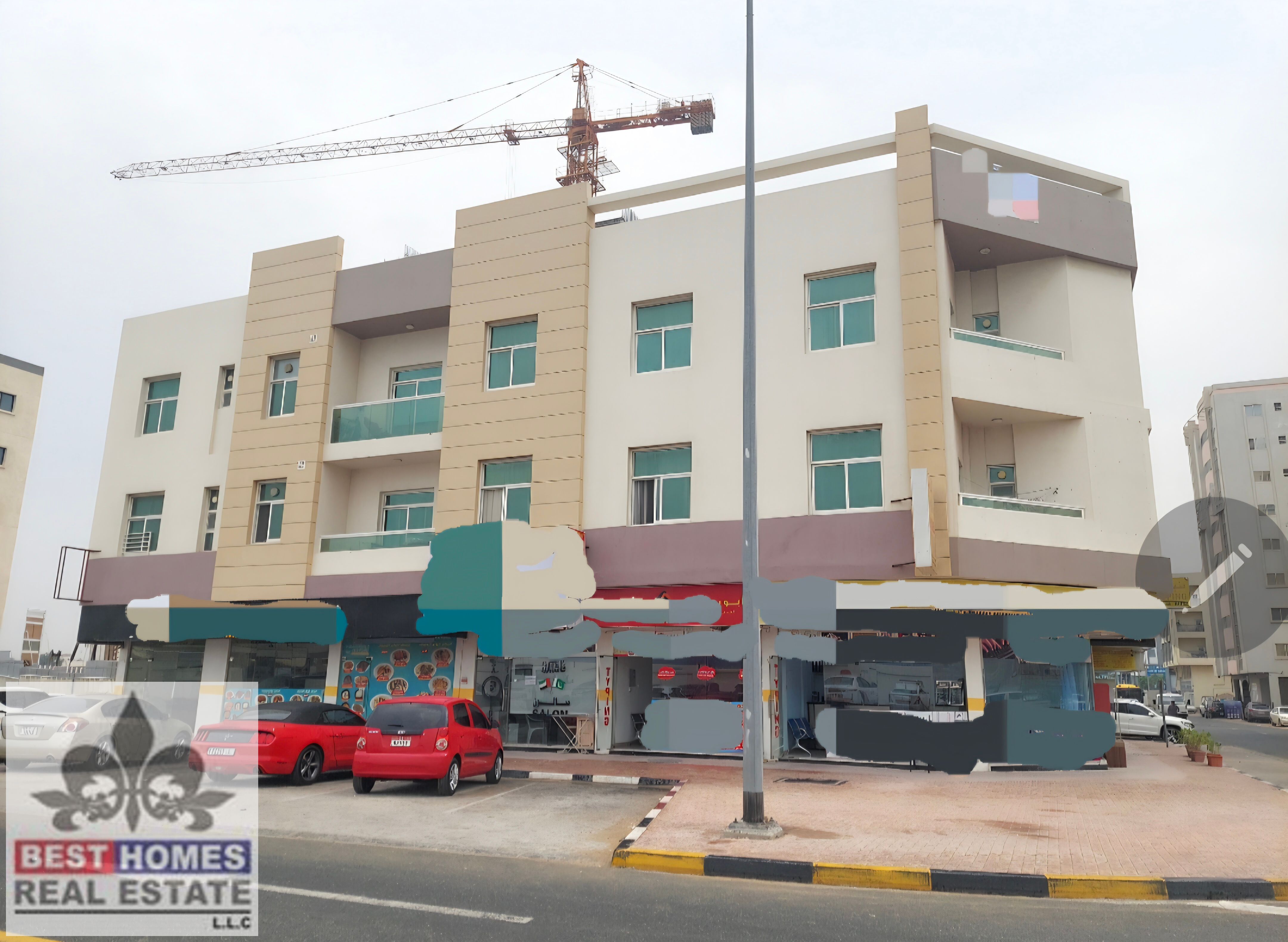 Commercial + Residential Building With G+2 Permission Available For Sale In Al Jurf Ajman