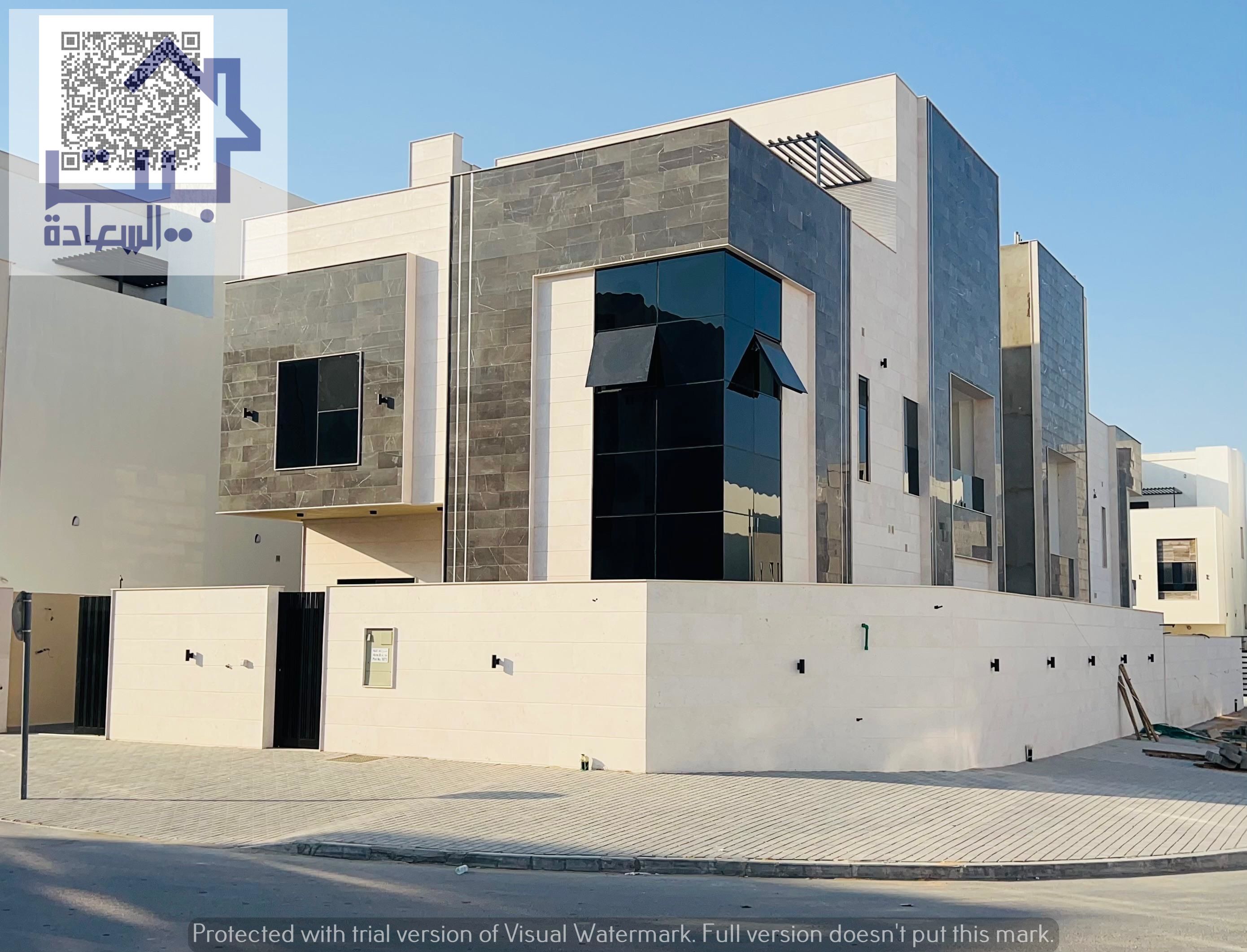 Modern villa with a distinctive corner design on two streets | Registration and ownership fees included | G+2 | Freehold for all nationalities | No an