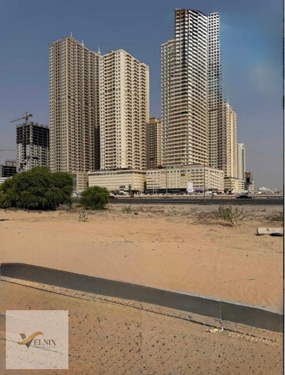 Freehold G+6P+15 Residential Commercial Plot on E311 | Direct Sheikh Mohammed Bin Zayed Road View | Al Alia Ajman