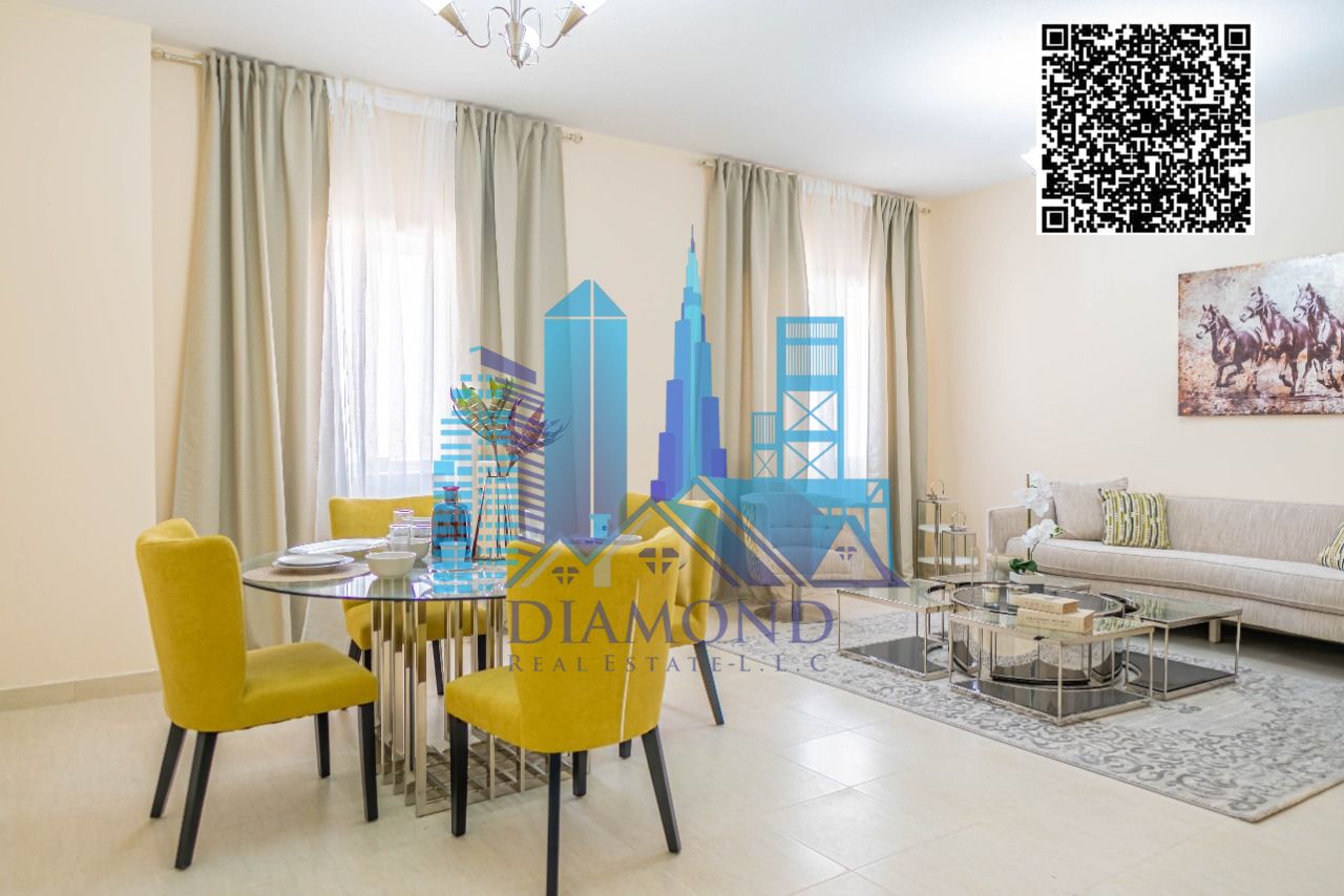For sale: a two-bedroom apartment with a living room, freehold with a 5% down payment and installments for 7 years in AL Ameera village ajman .