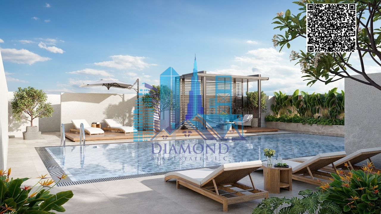 For sale: Two furnished rooms and a hall in Barjeel Towers with a 5% down payment and installments for 7 years. Freehold in ajman .