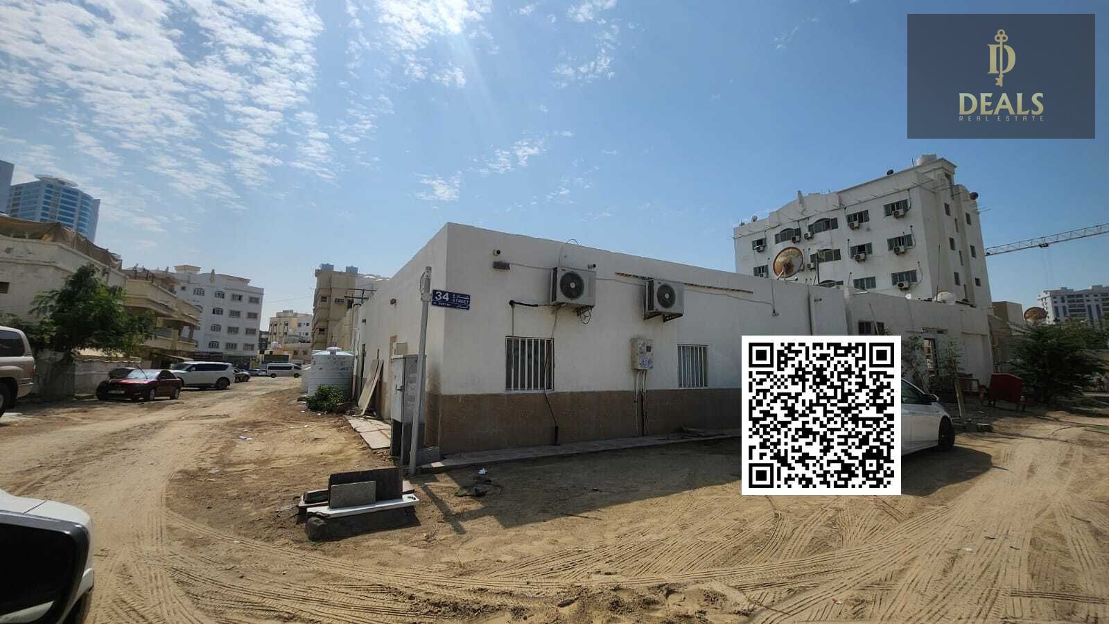 Traditional Residential Investment House for Sale in Al Bustan, Ajman – Corner Plot | Annual Income AED 68,000