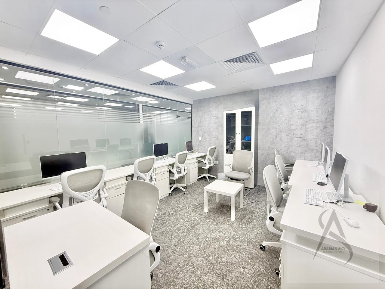 Corporate Offices with Elegant Reception & Lounge Area | Near METRO- SHARAFF DG | Prime Location