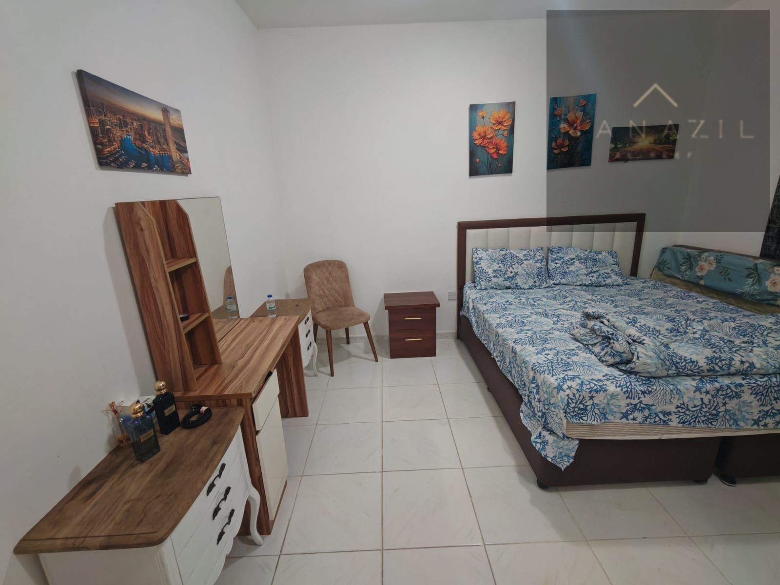 Furnished one-bedroom apartment in Sharjah, excellent price, monthly rent