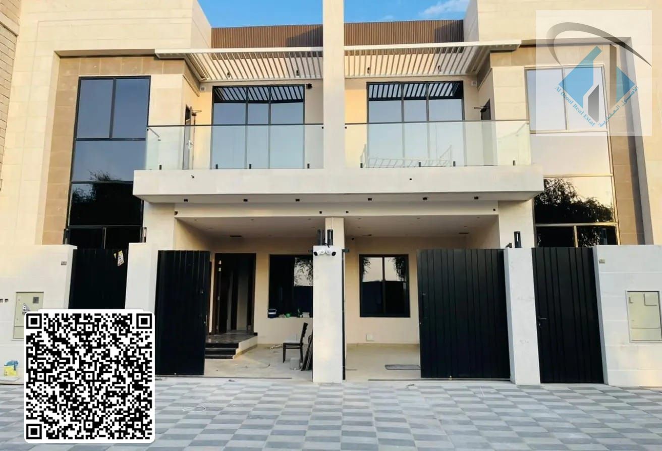 For sale, a villa in Ajman at a bargain price, in an excellent location, freehold for life for all nationalities, with the possibility of bank financi