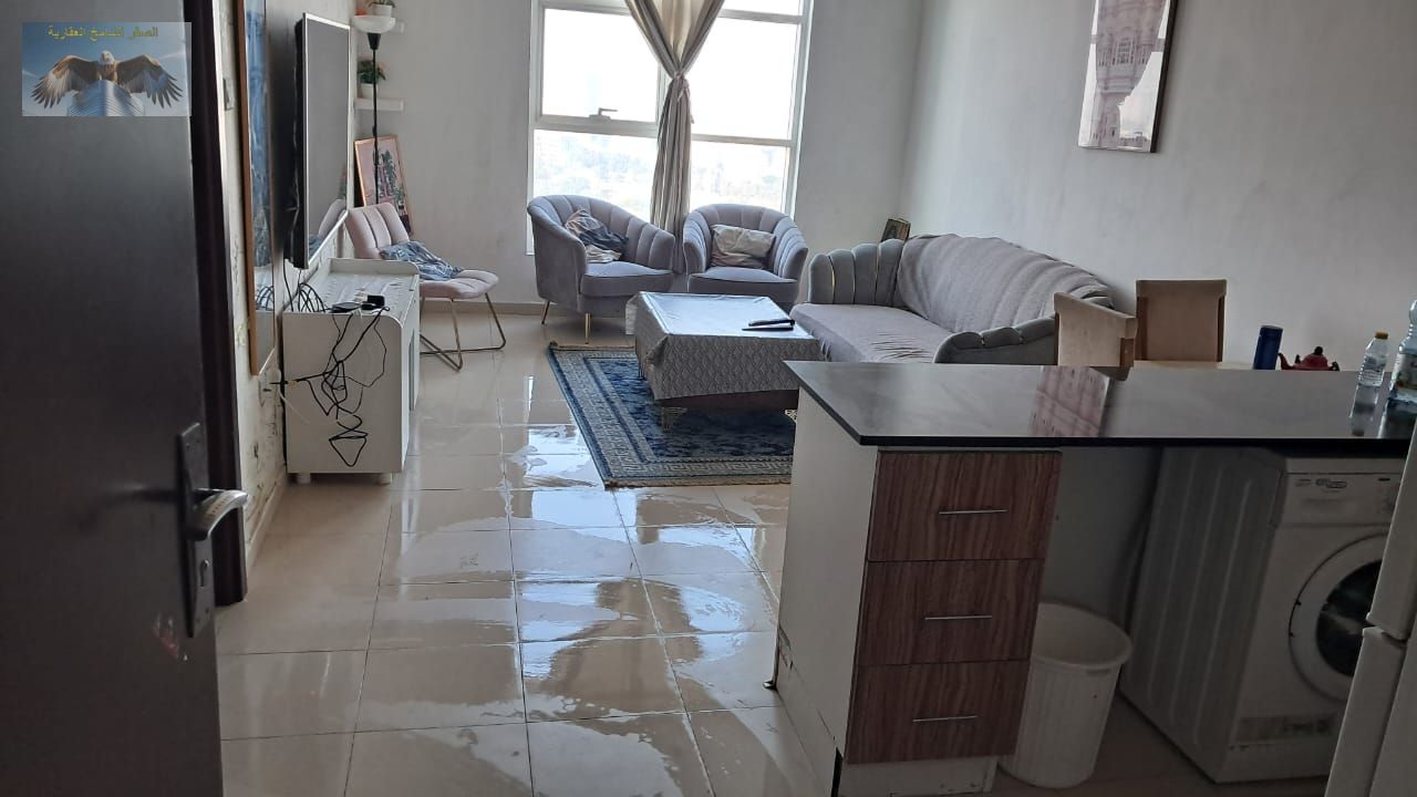 Furnished One-Bedroom Apartment for Rent in City Tower – Khalifa Street – Prime Location Near Safeer Mall & Grand Mall