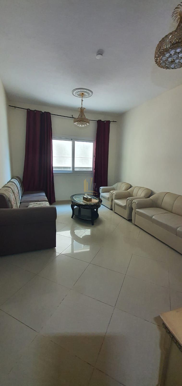 For Rent: 1-Bedroom + Living Room Apartment in Al Majaz 3 – Side View, Spacious Layout
