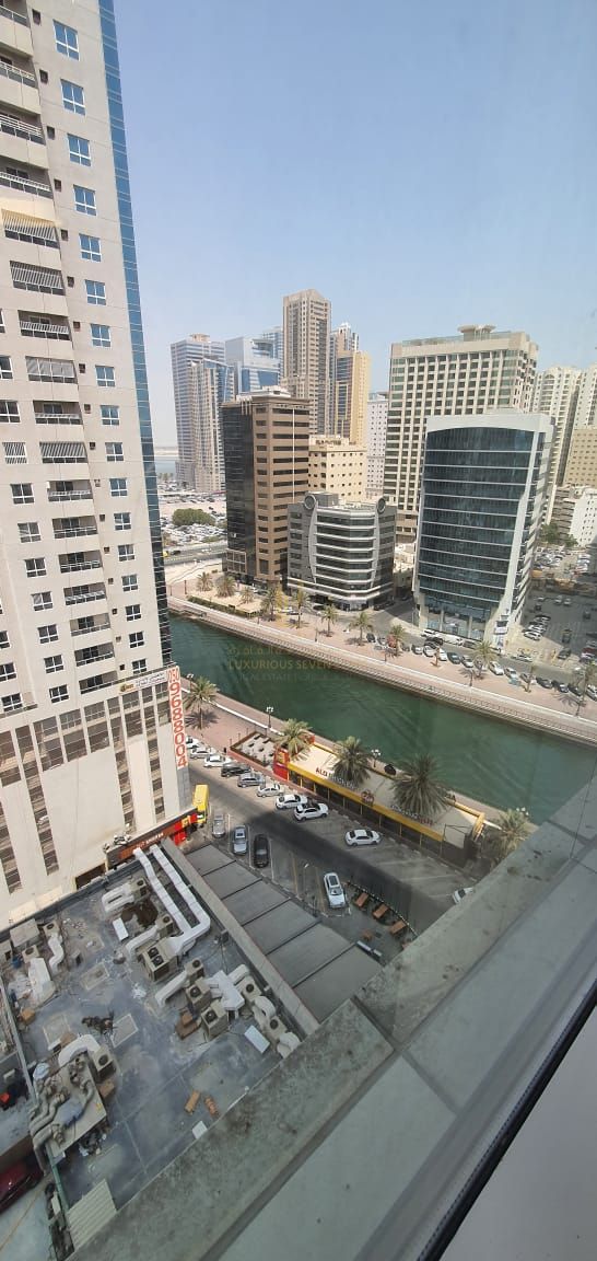 For Rent: 1-Bedroom + Living Room Apartment in Al Majaz 3 – Stunning View of Al Qasba, Spacious Layout