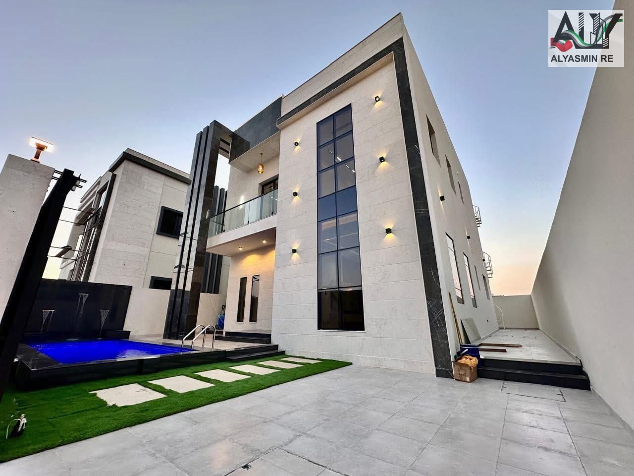 Villa, including registration and ownership fees, large area, freehold for all nationalities for life, ready for occupancy