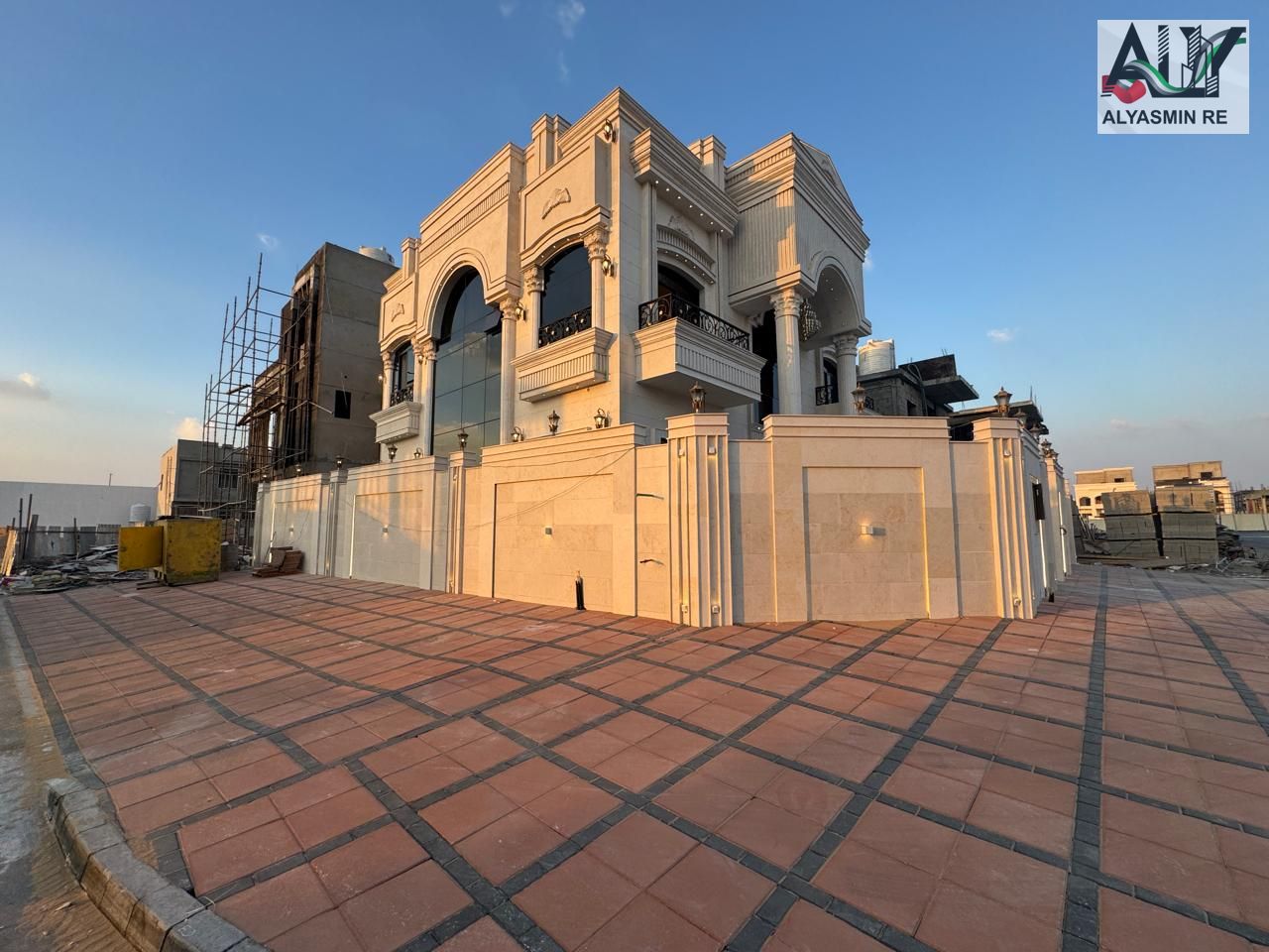 Villa for sale - two floors and a large terrace - with a large yard and a negotiable price - near Sheikh Mohammed Bin Zayed Road - freehold ownership