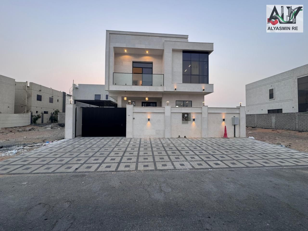 A villa in one of Ajman's most prestigious areas, freehold, with water and electricity included, close to all services.
