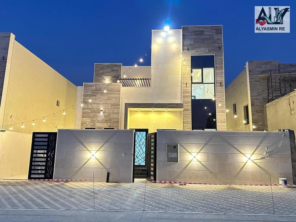 Luxury villa for sale in Al Helio 2 area – Ajman, including registration and ownership fees - freehold for all nationalities