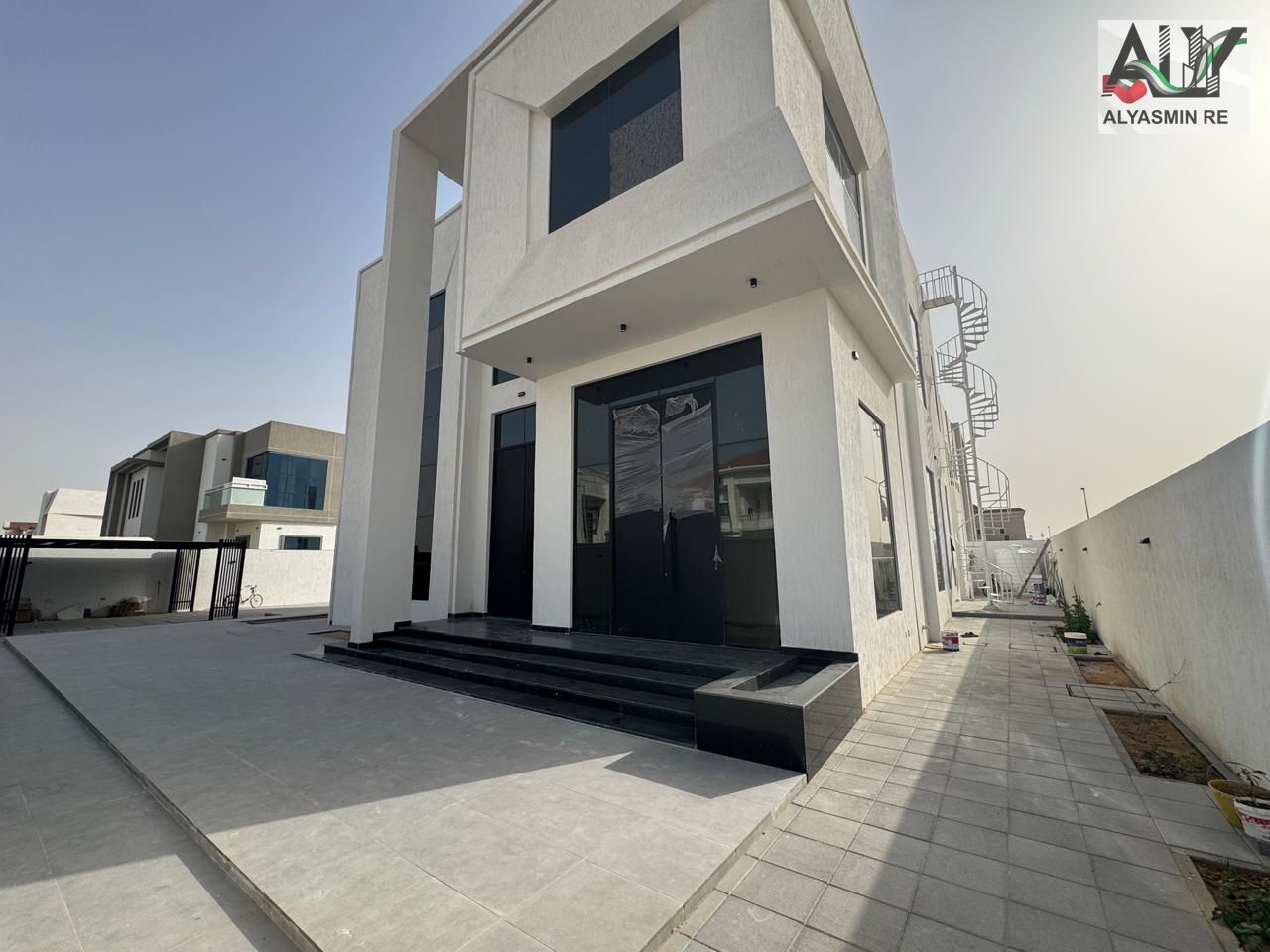Own now | Luxurious 10,000 sq ft villa in Al Hooshi | 5 master bedrooms + external annex with maid's room, driver's room, and kitchen | High-end finis