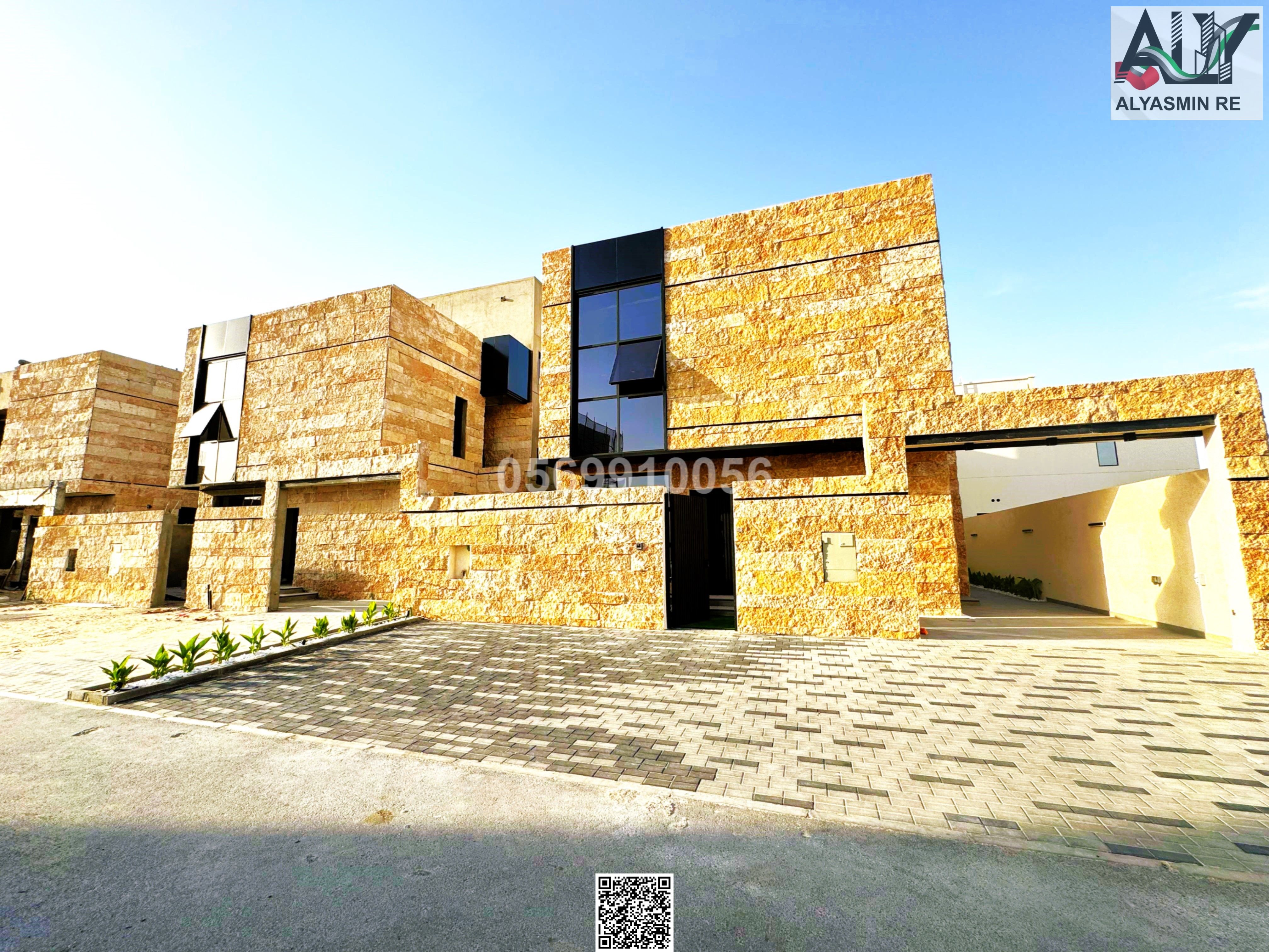 For sale, a modern two-story villa, including registration and ownership fees, without a down payment, freehold for all nationalities.
