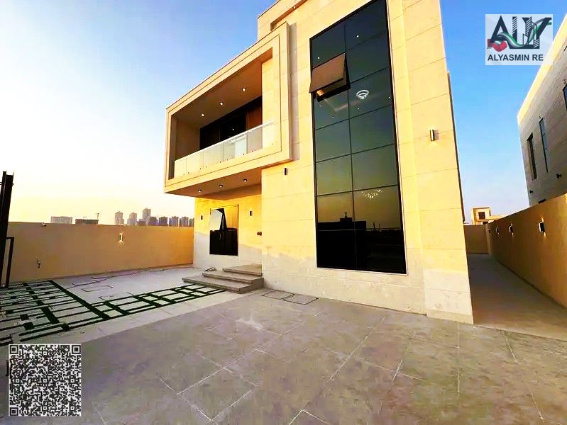 Located on Sheikh Mohammed Bin Zayed Road, next to Al Watan University, a 5-bedroom villa with a land area of 4100 sq ft and a built-up area of 37
