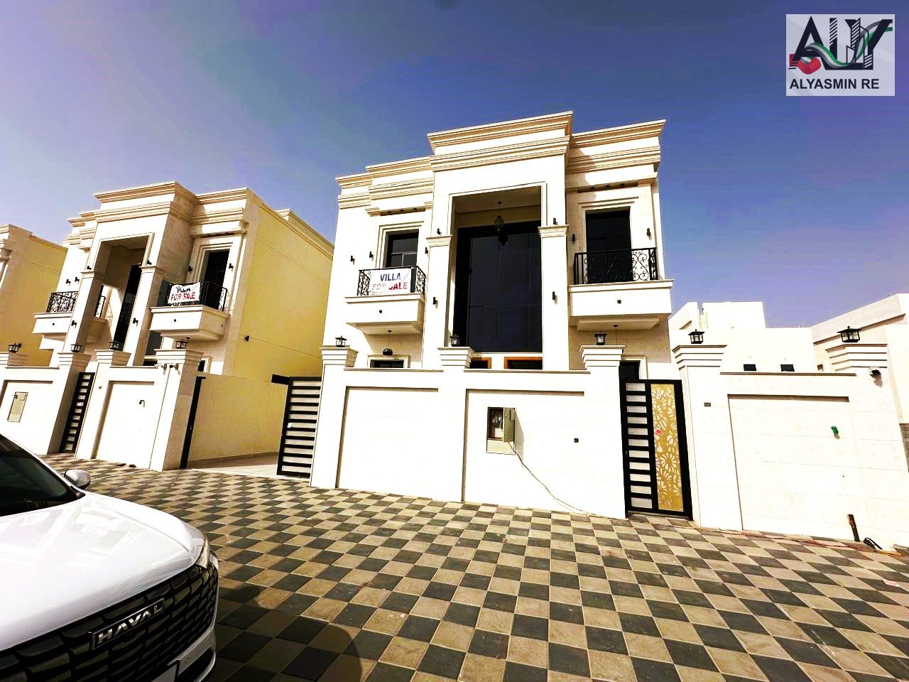 Own a villa including registration fees, ground floor + first floor + roof, freehold ownership, 6 master bedrooms
