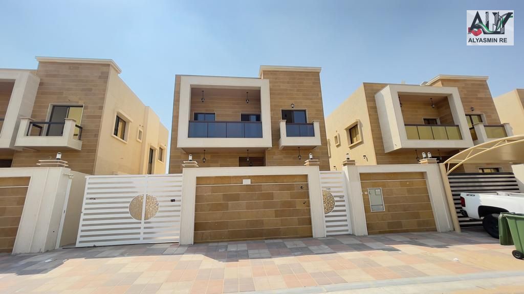 Cheapest villa for rent in Ajman, 5 bedrooms + living room and majlis – Don't miss your chance, the price is amazing