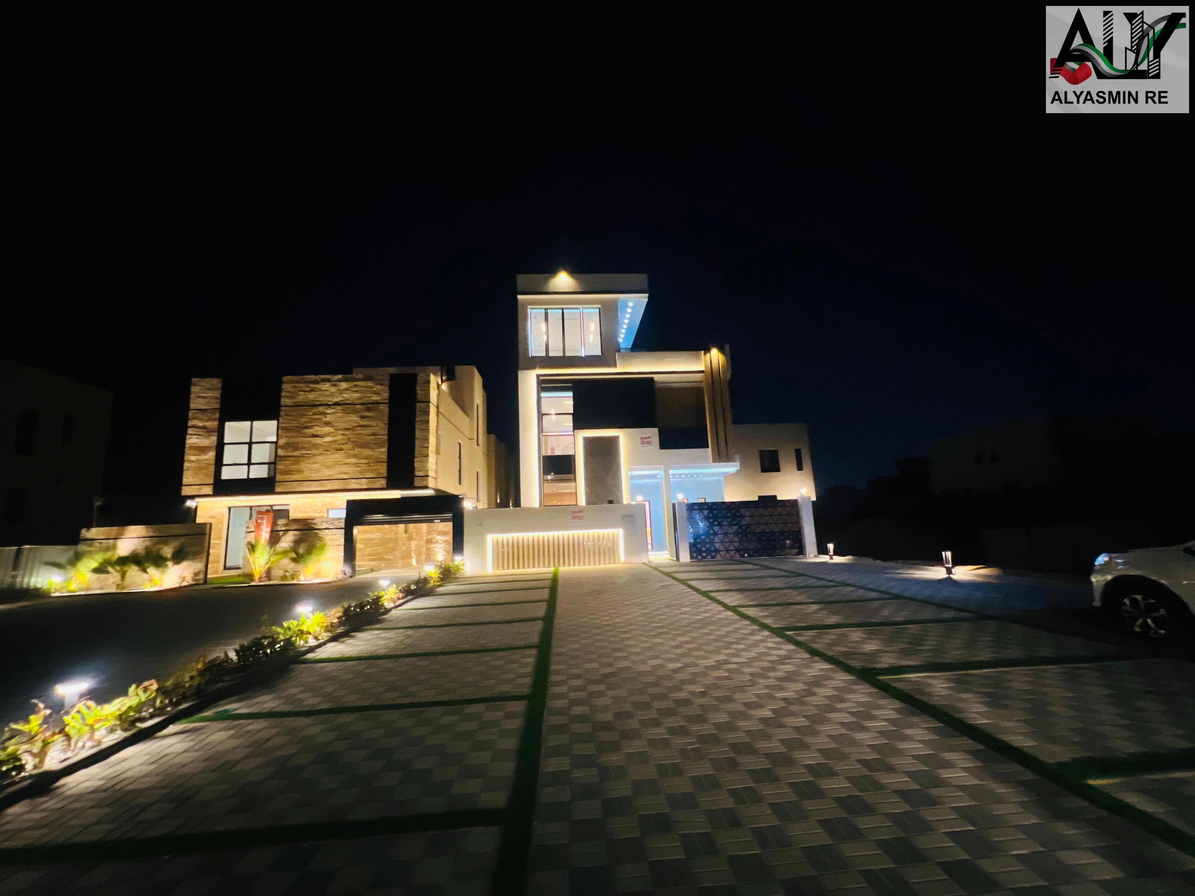 Own a stunning 6-bedroom, 3-story villa | Ground + First + Roof | Includes registration and ownership fees