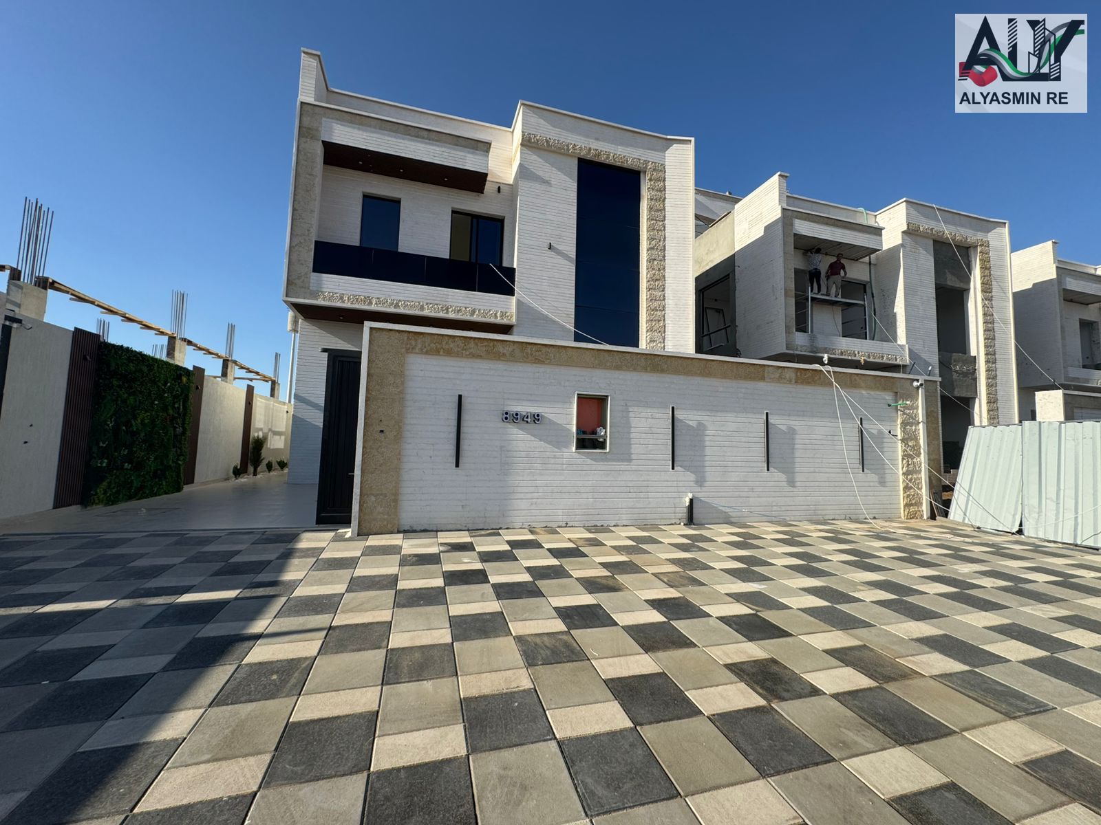 Villa for sale on Al Zahia roundabout – including registration and ownership fees | Luxury design with two waterfalls