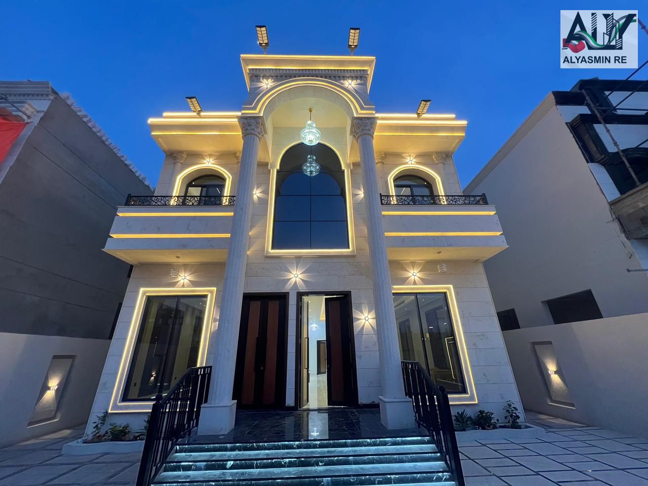 Luxury villa with a modern classic design for sale in Al Helio area, Ajman